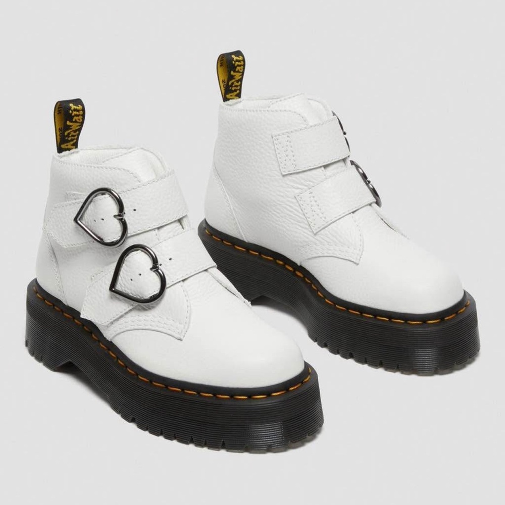 Dr. Martens Devon Heart Buckle Boots